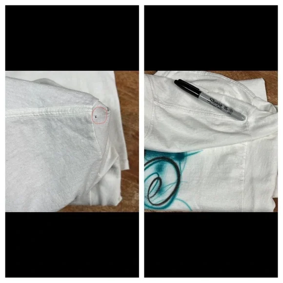 Airbrushed Gildan Tshirt - Mens Large Womens XL - Picture 7 of 7